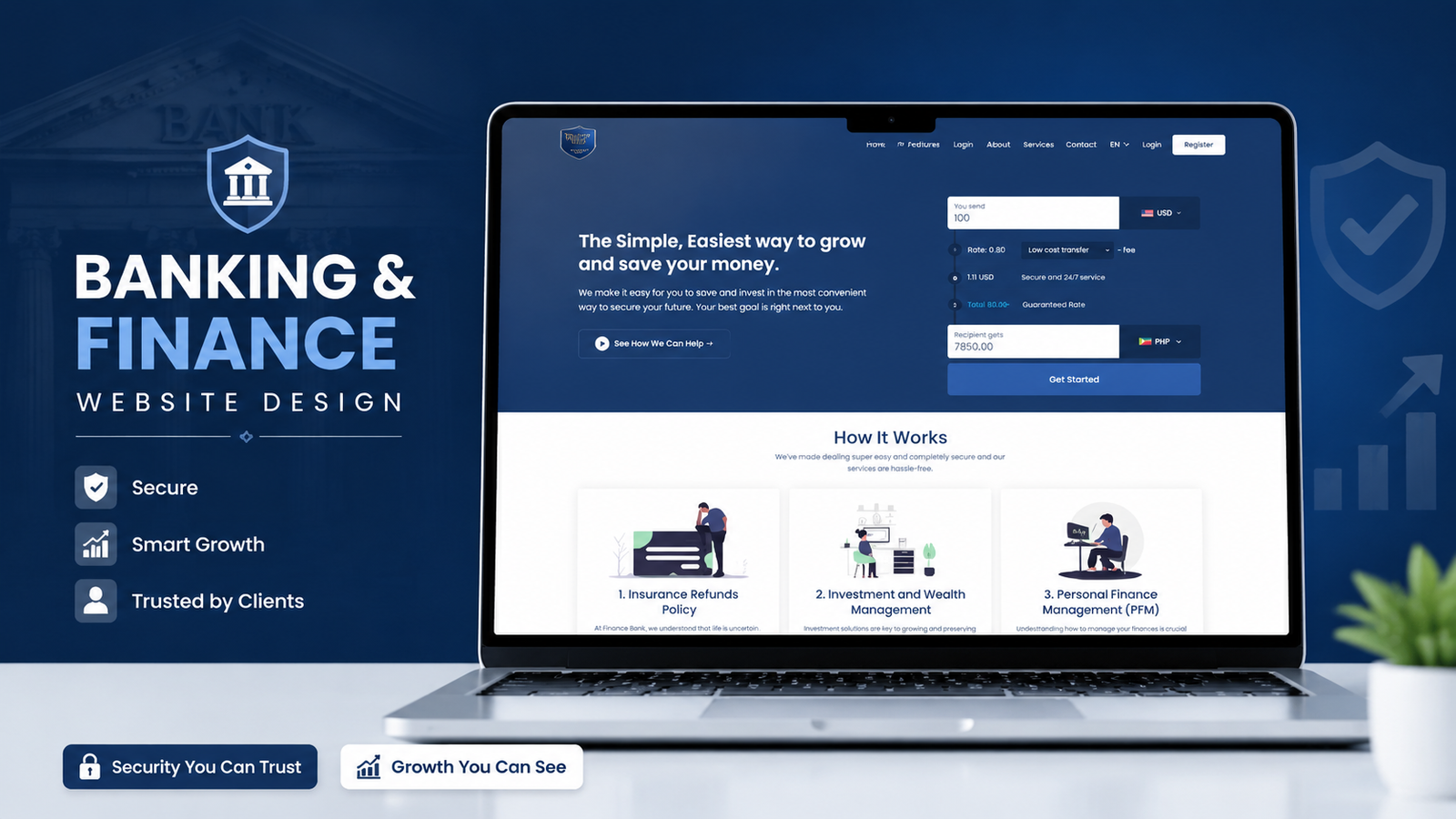 Breanex banking website project